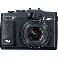 Canon PowerShot G16 12.1 MP CMOS Digital Camera with 5x Optical Zoom and 1080p Full-HD Video Wi-Fi Enabled(Certified...