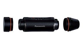 Panasonic A1: Ultra-Light Wearable HD Action Cam - HX-A1MD (Orange) N9