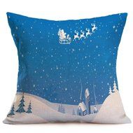 Pillow Cover,Haoricu Vintage Christmas Cartoon Smowman Penguin Sofa Bed Home Decoration Festival Pillow Case Cushion... N43