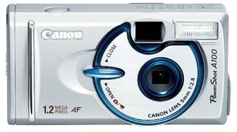 Canon PowerShot A100 1.2MP Digital Camera