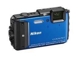 Nikon COOLPIX AW130 Waterproof Digital Camera with Built-In Wi-Fi (Yellow)