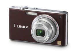 Panasonic Lumix DMC-FX33K 8.1MP Digital Camera with 3.6x Wide Angle MEGA Optical Image Stabilized Zoom (Black) N4