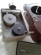 Kodak Brownie Movie camera- Turrent F 2.3 - 8mm- with leather case N2