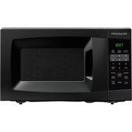 Easy-to-Use 700 Watts Countertop Microwave Oven, 0.7 Cubit Ft, 1 Touch Buttons, Black