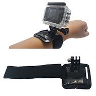 Kekexili GoPro Adjustable Black Elastic Wrist Strap Hand Strap Belt Mount For Gopro Hero 3 3+ 4 sj4000 Xiaomi... N2