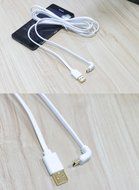 Owoda USB 3.1 Type-c to USB High Speed Charging Cable 90 Degree Reversible Cable for Nexus 6P and all Type-C Supported...