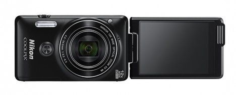 Nikon COOLPIX S6900 16MP Digital Camera with 12x Zoom, Rich Black (International Version, No Warranty) N3