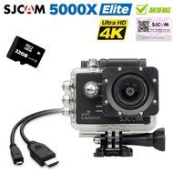 SJCAM SJ5000x Elite Sony IMX078 Gyro 4K 24 2K Action Camera with 32G TF Card(Black) N2
