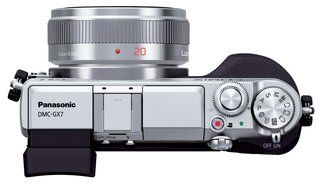 Panasonic Mirrorless Interchangeable lens Digital Camera Lumix GX7 16.0 MP with 20mm f/1.7 lens Kit DMC-GX7C-S... N3
