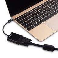 Cable Matters USB 3.1 Type C (USB-C &amp; Thunderbolt 3 Port Compatible) to DVI Adapter in Black N3