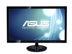 Asus VS228H-P/VS228 21.5-Inches Led Backlight Widescreen Computer Monitor (2-Pack) and AmazonBasics... N5