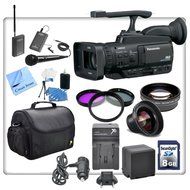 Panasonic AG-HMC40 AVCCAM HD Camcorder With Professional Interview/ Documentary Kit. Includes - Wireless Lapel...