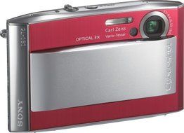 Sony Cybershot DSCT5 5.1MP Digital Camera with 3x Optical Zoom (Silver)