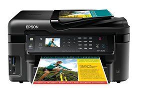 Epson WorkForce WF-3520 Wireless All-in-One Color Inkjet Printer, Copier, Scanner, 2-Sided Duplex, ADF, Fax. Prints...