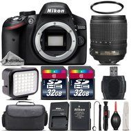 Nikon D3200 DSLR 24.2MP Camera in Black + Nikon 18-105mm VR Lens + 64GB Storage + LED Kit + Camera Case + UV Filter... N4