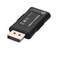 SIENOC 2 Packs Display Port DP Male to HDMI/F Connector Adaptor Pack of 2 Color Black N7