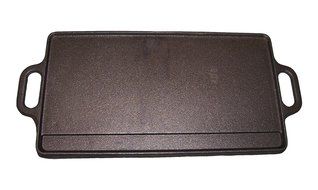21 Inches Heavy Duty New Cast Iron Reversible Oblong Griddle N2