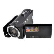 PowerLead CAM06 720P 16MP 2.7-Inch TFT LCD 16x Zoom DV DVR Digital Video Camcorder - Black and Red N4