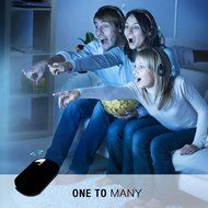Wireless TV Headphones [No Latency] [Headphones Only], Jelly Comb Wireless RF Stereo [Rechargeable] Headphones... N5