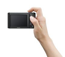 Sony DSCW800 Compact Digital Camera - Black (20.1 MP, 5x Optical Zoom) N2