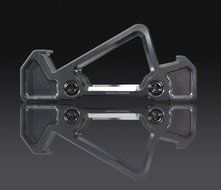 double angel billet stand for smart phone tablet silver
