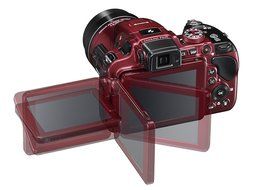 Nikon digital camera COOLPIX P610 optical 60 times the 16 million pixel Red P610RD [International Version, No... N2