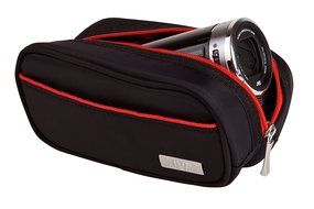JVC GZ-E209 FHD SDXC 40x Zoom 3.0 Touch LCD Camcorder with Case and Battery Kit - Black N5