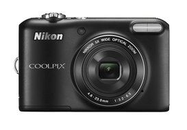 Nikon COOLPIX L28 20.1 MP Digital Camera with 5x Zoom Lens and 3" LCD (Red) (OLD MODEL) N4