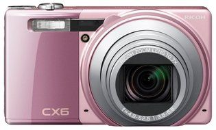 Ricoh Cx6 Digital Camera Pink Cx6p