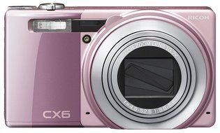 Ricoh Cx6 Digital Camera Pink Cx6p N2