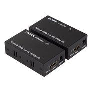 MEALINK 60m/196ft Premium Quality HDMI Extender Over Single Cat6e UTP Ethernet Cable Up to 60m for 1080P Support...