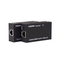 MEALINK 60m/196ft Premium Quality HDMI Extender Over Single Cat6e UTP Ethernet Cable Up to 60m for 1080P Support... N2