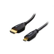 Cable Matters (2 Pack) High Speed Micro-HDMI (Type D) to HDMI (Type A) Cable 3D &amp; 4K Resolution Ready with Ethernet... N6