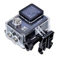 4k Waterproof Camera Wifi Wireless Sports Action Camera with 2 inch LCD Screen- Silver