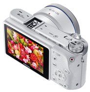 Samsung NX500 28 MP Wireless Smart Mirrorless Digital Camera with 16-50mm Power Zoom Lens (Brown) N21