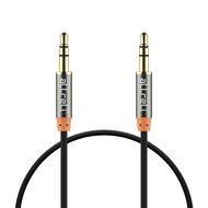 aLLreLi&reg; 3.3ft 3.5mm Male to Male Stereo Audio AUX Cable Black for Headphones, iPods, iPhones, iPads, Smartphones...