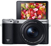 Samsung NX500 28 MP Wireless Smart Mirrorless Digital Camera with 16-50mm Power Zoom Lens (Brown) N24