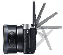Samsung NX500 28 MP Wireless Smart Mirrorless Digital Camera with 16-50mm Power Zoom Lens (Brown) N25