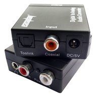 Easyday Digital Optical Optic to Analog RCA L/R Stereo Audio Converter Adapter - Changes Digital Coaxial or Optical... N8