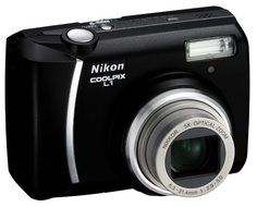 Nikon Coolpix L1 6.2MP Digital Camera with 5x Optical Zoom (Black)