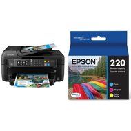 Epson WorkForce WF-2660 All-In-One Wireless Color Printer with Scanner, Copier and Fax N3