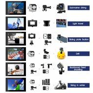 TEKCAM TK7000 WIFI 2.0inch 14MP FHD Sports Action Camera waterproof + an Extra Battery and Charger N2