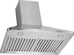 Ancona Rapido Chef II Pyramid 900 CFM Wall Mount Range Hood, 36-Inch N4
