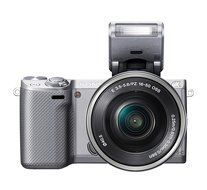 Sony NEX5RL/S NEX5N/S + 16-50mm Power Zoom, (Silver)