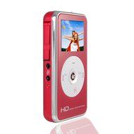 MoviePix DV-20 720P HD Pocket Digital Video Camcorder (Red) (Discontinued by Manufacturer)