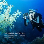 Sports Camera, SOOCOO 4K Action Camera 20MP 2.0 Inch Waterproof Diving Camera with 2 Batteries and 19 Accessories... N12