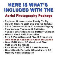 Yuneec Typhoon H Aerial Phography Professional Package