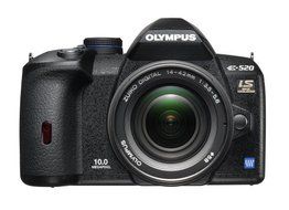 Olympus Evolt E520 10MP Digital SLR Camera with Image Stabilization w/ 14-42mm f/3.5-5.6 Zuiko Lens N3