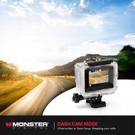 Monster Vision 360 Camera 1080p 60 fps Action Camera, 16GB MicroSD included, Ultra Wide Angle, WiFi Enabled [CAMVI... N5