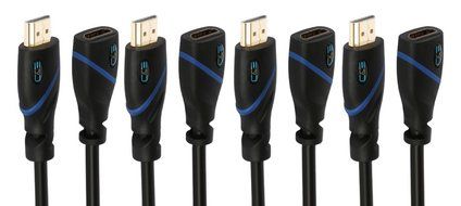 High Speed HDMI Cable With Ethernet - 3 Feet, CL3 Certified - Supports 3D and Audio Return Channel, 10-Pack N4